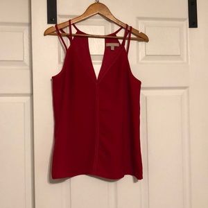 Banana Republic strappy low cut blouse